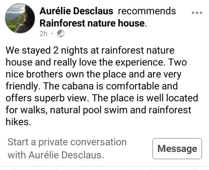 Rainforest Nature House Deniyaya Bagian luar foto